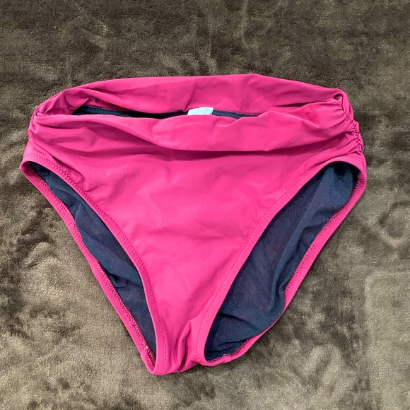 Womens Swim Bottoms Size 6 Profile PROFILE BY GOTTEX Ruby Red Bikini Bottom - Picture 4 of 9